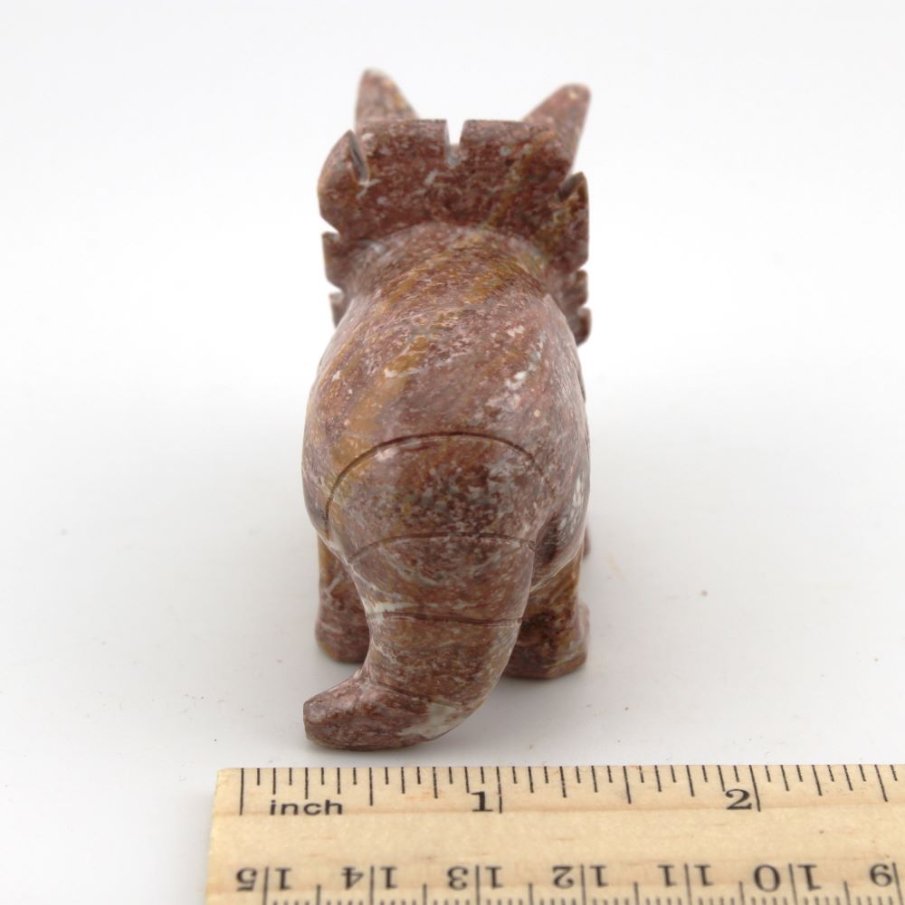 Rhyolite Stegosaurus Carving - Image 3