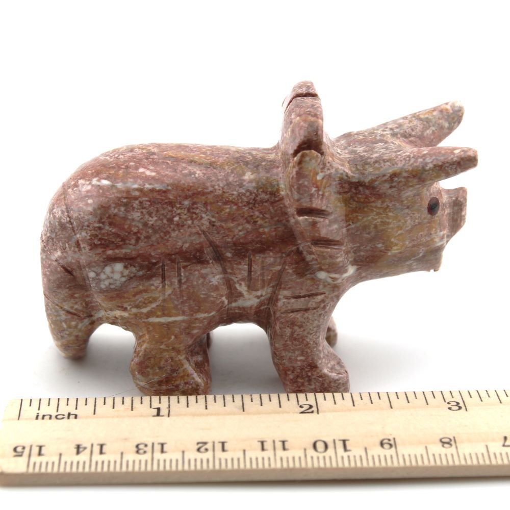 Rhyolite Stegosaurus Carving