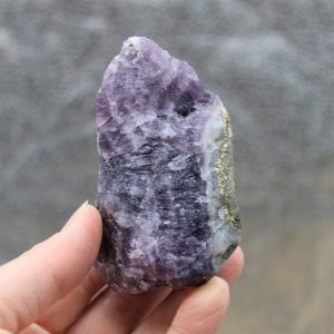 Amethyst Rough with Pyrite