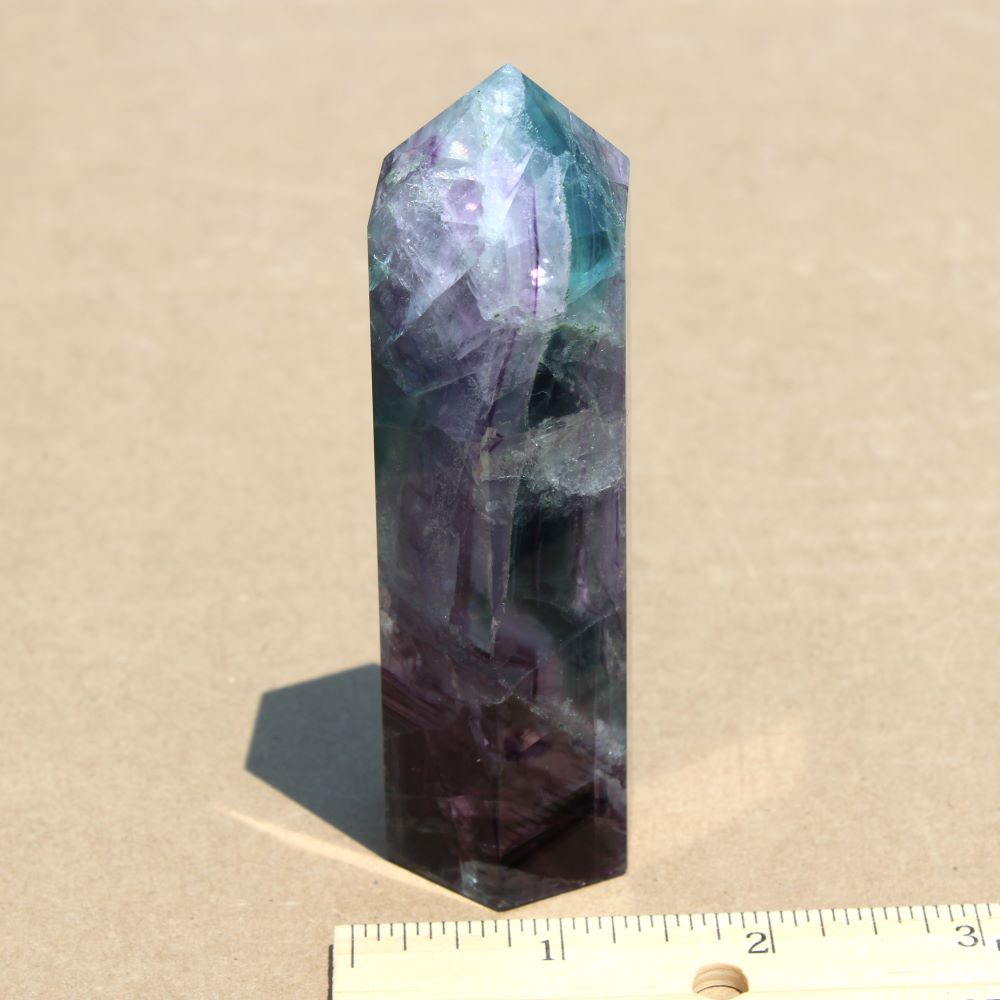Rainbow Fluorite Tower from China - Image 5