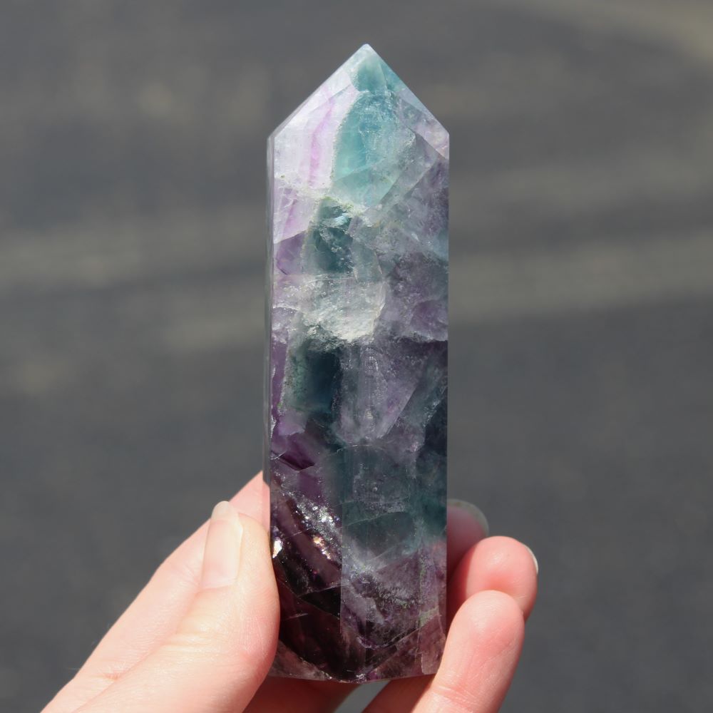 Rainbow Fluorite Tower from China - Image 8