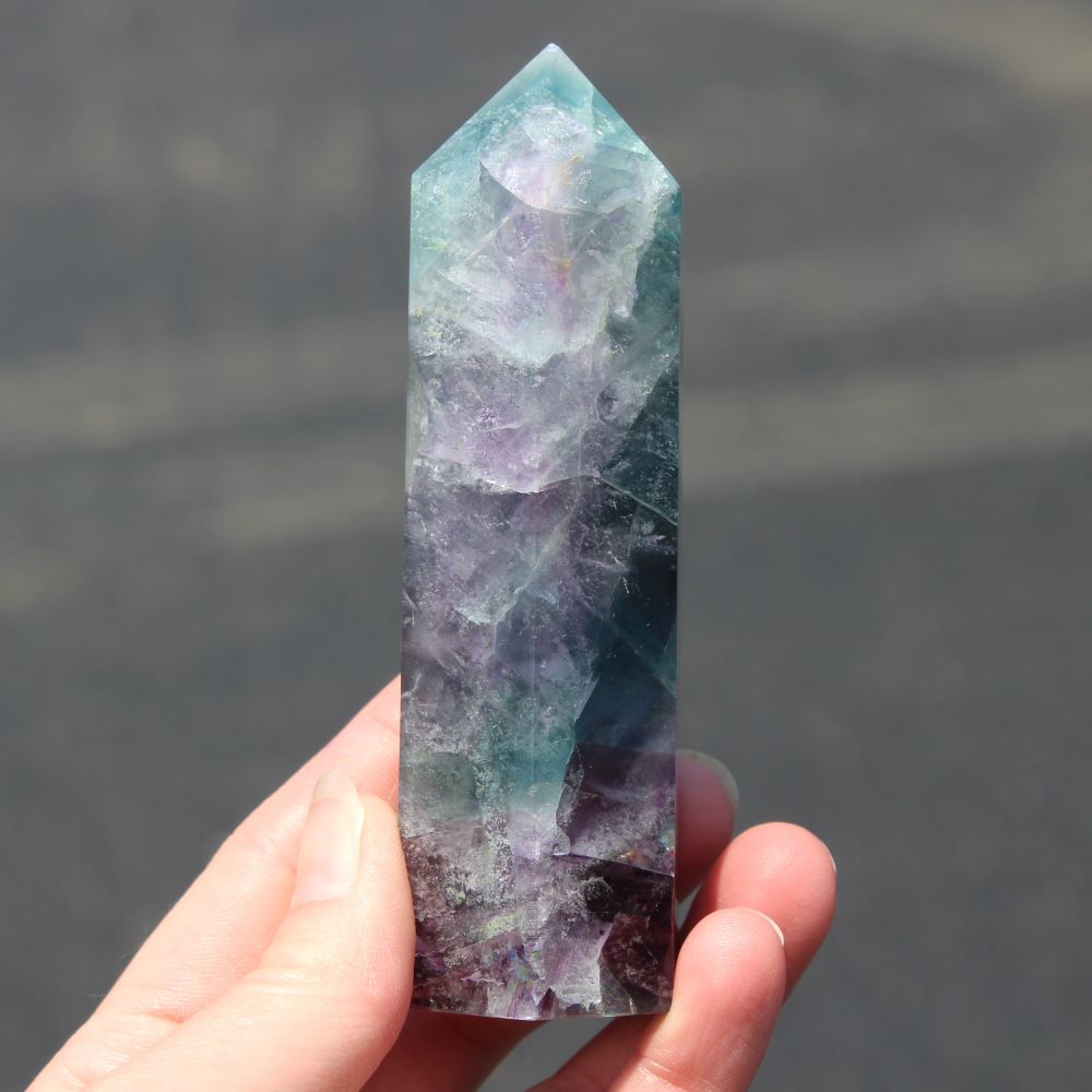 Rainbow Fluorite Tower from China - Image 9