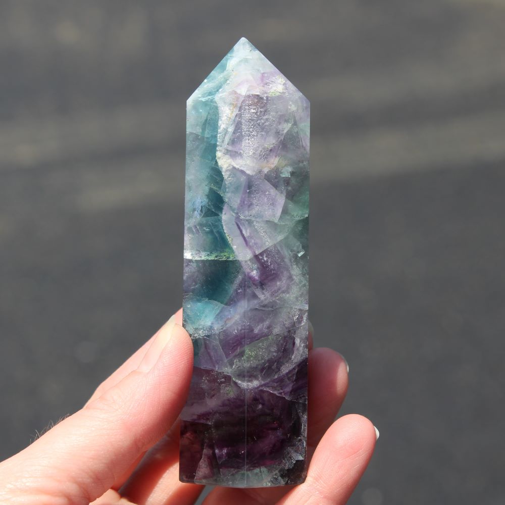 Rainbow Fluorite Tower from China - Image 10