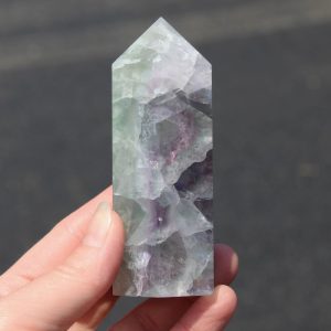 Rainbow Fluorite Tower from China