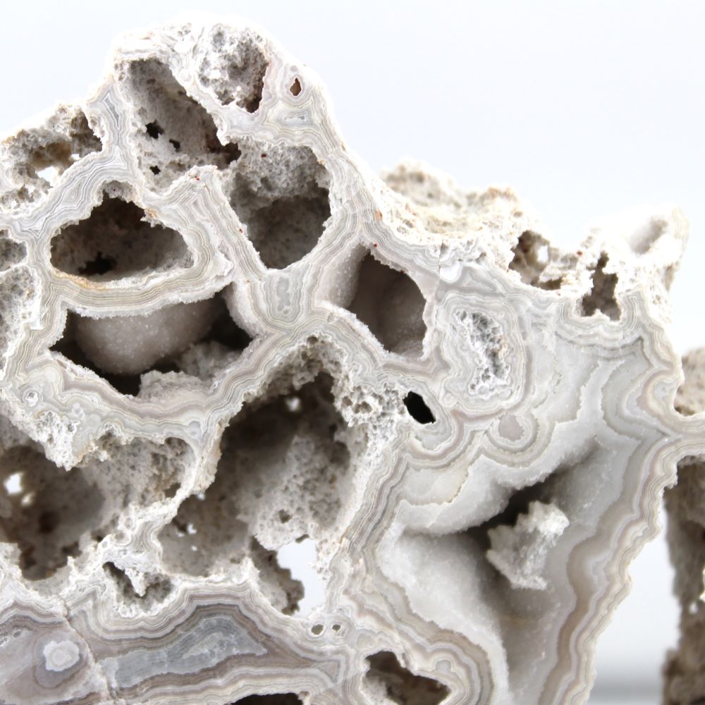 Agate/Chalcedony & Druzy Quartz Slab - Image 3