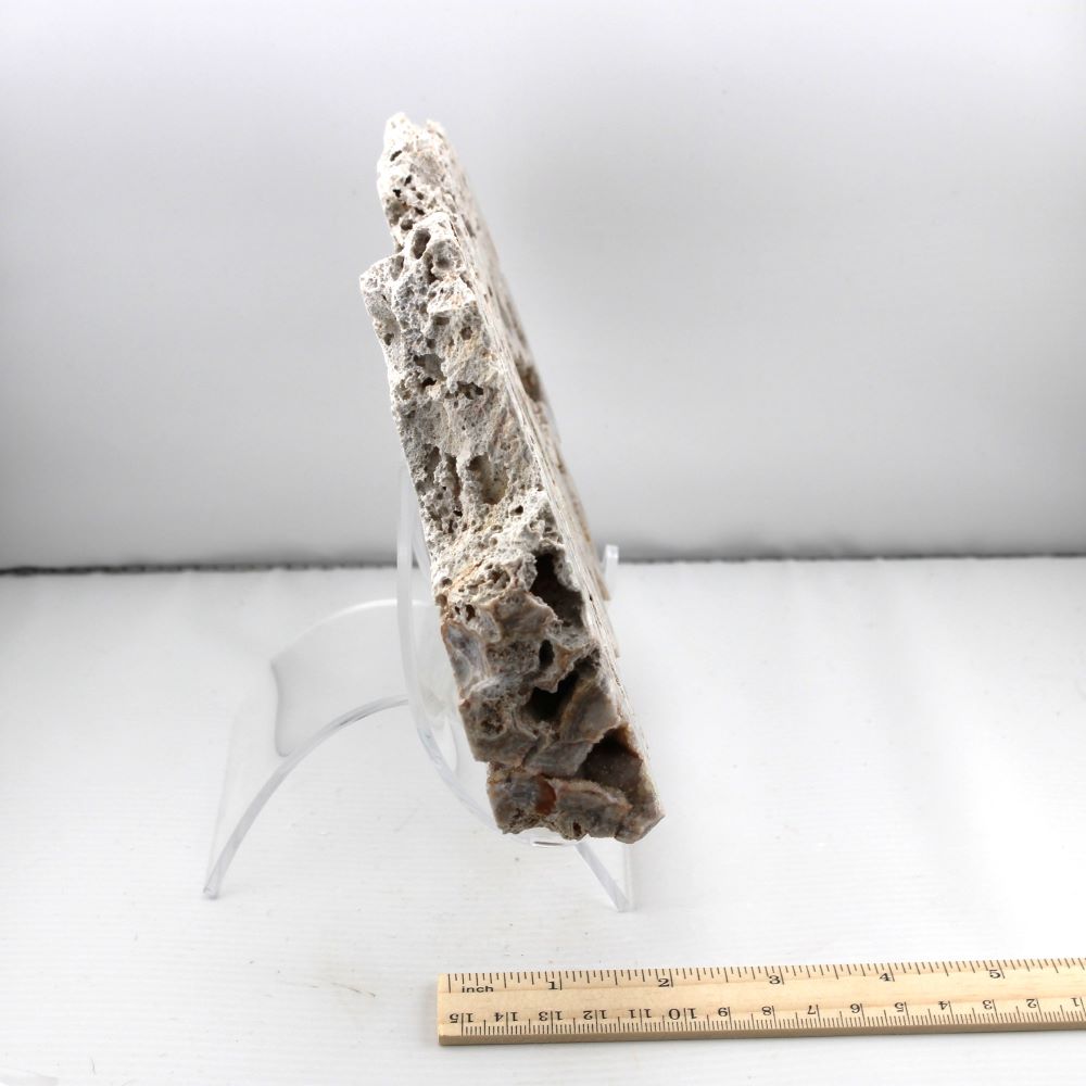 Agate/Chalcedony & Druzy Quartz Slab - Image 5