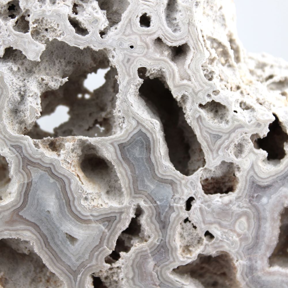 Agate/Chalcedony & Druzy Quartz Slab - Image 7