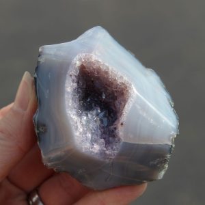 Amethyst & Polished Agate