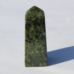 Dark Green Serpentine Obelisk