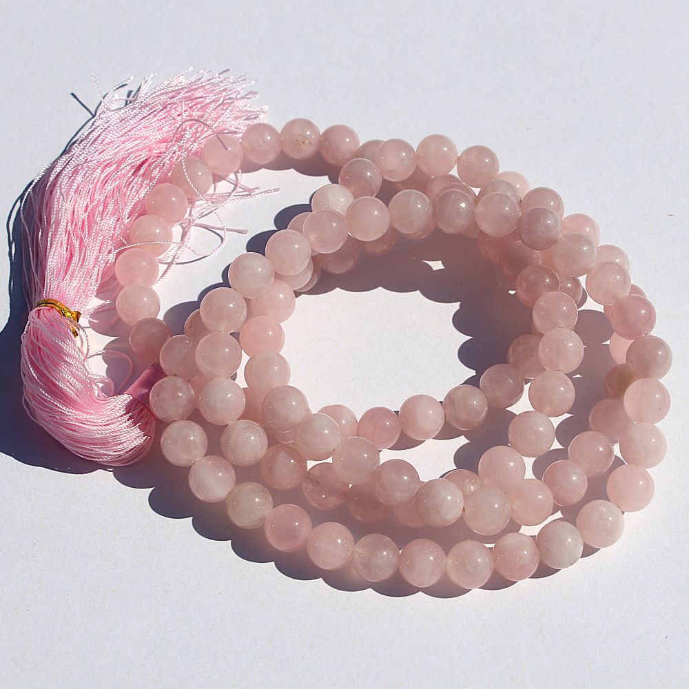 Rose Quartz Mala