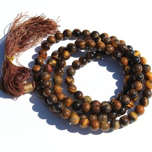 Tiger's Eye (Tigereye) Mala