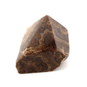 Chocolate Calcite Point