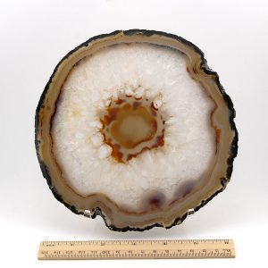 Large Agate & Quartz Slab