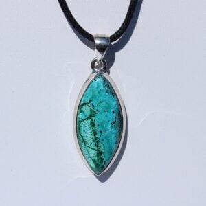 Chrysocolla & Malachite Pendant