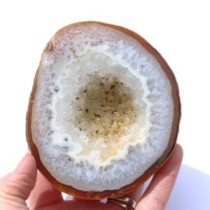 Agate & Quartz Geode from Brazil