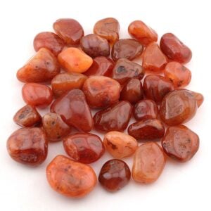 Carnelian Tumbled Stone Bulk Bag (32 pieces)