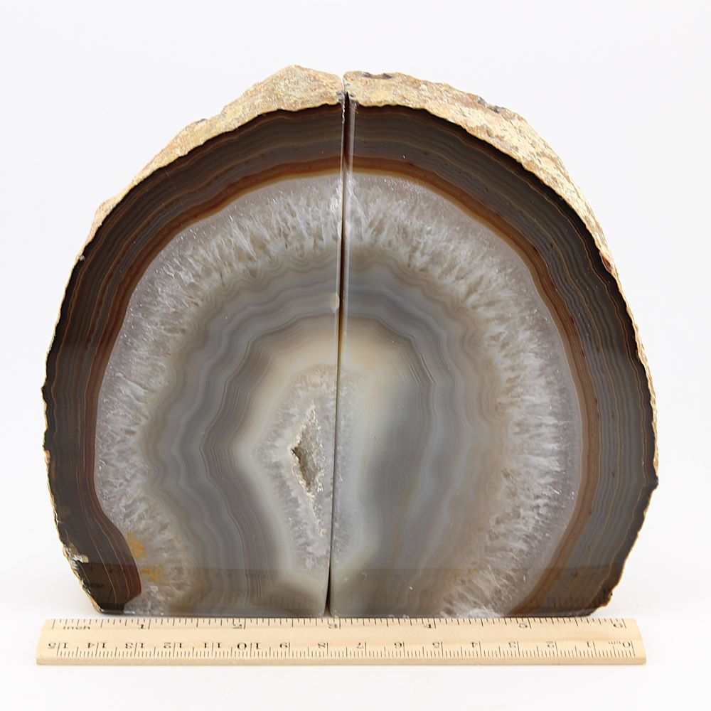 Agate & Quartz Bookends - Image 2