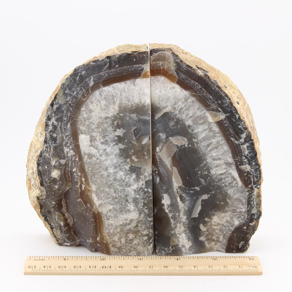 Agate & Quartz Bookends - Image 4
