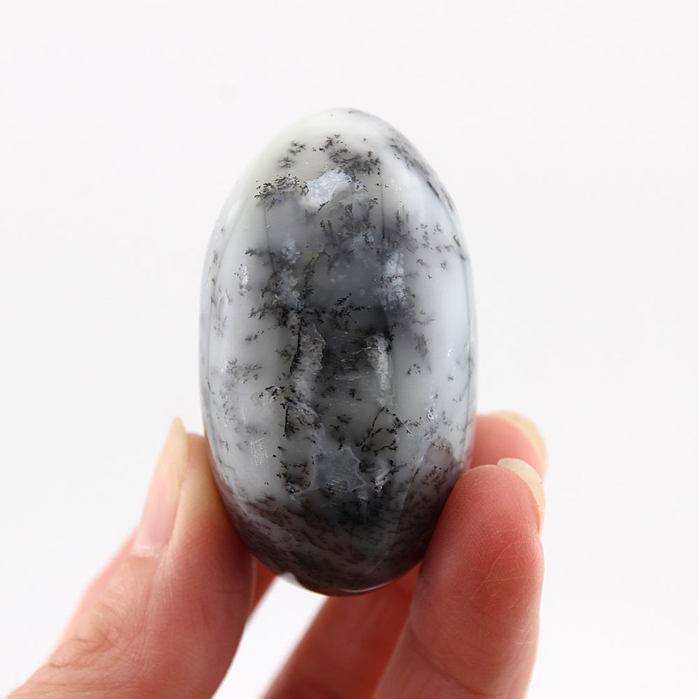 Dendritic Opal Palm Stone - Image 5