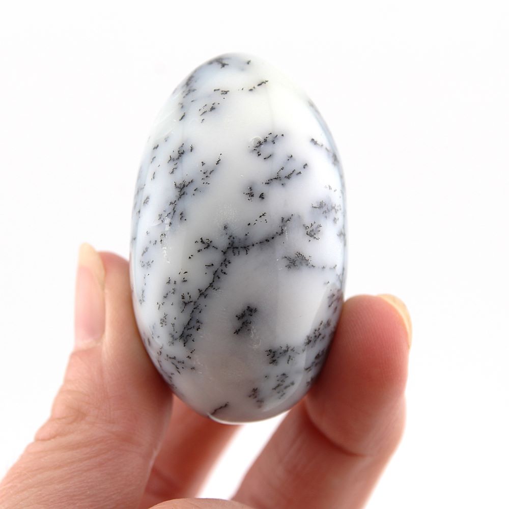 Dendritic Opal Palm Stone - Image 6