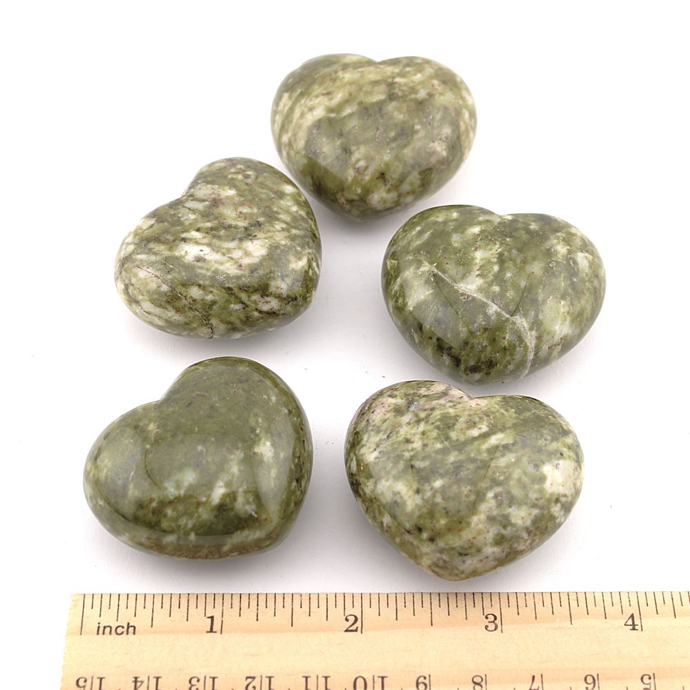 Epidote & Quartz Heart - Image 2